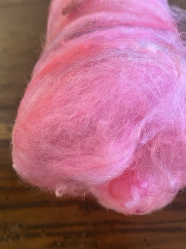 100g carded british wool batt - carded,