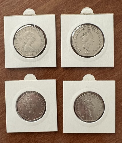 Helena 50p set 4 coins - set,