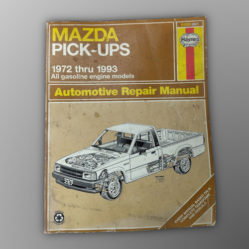 Haynes mazda gasoline pick ups - haynes,