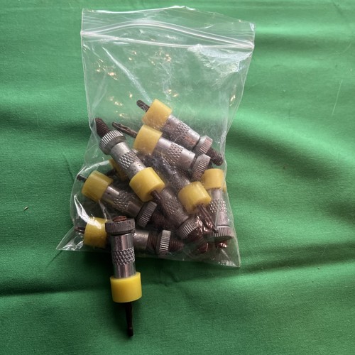 Aircraft skin pins yellow 10pk - aircraft,