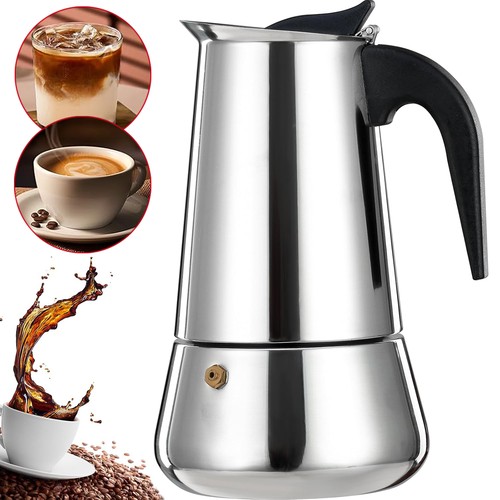 450ml stainless steel - stainless, espresso