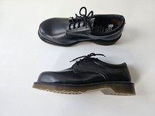 Dr Martens Vintage Made In England Industrial Steel Toe Shoes Size UK 8