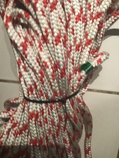 rope doublebraid polyester size 12 mm length 18 metres sheet halyard rope New ,.