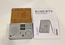 Roberts R 9968 Travelling Lite 2 World Radio Vintage with Brown Leather Cover