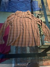 Bonpoint Plaid Ruffled Shirt