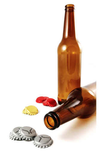 500ml brown amber glass - brown,