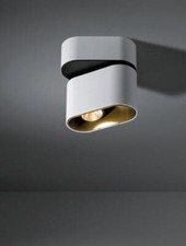 Modern ceiling light - Modular Lighting, Duell. 1x Led - White/ Gold
