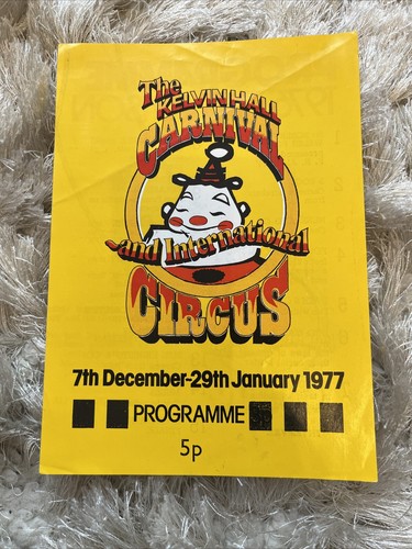 Kelvin hall carnival circus - hall,