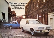 Austin Morris 7/10 cwt Van & 10 cwt Pick Up [Marina] Brochure 1977 3071/H