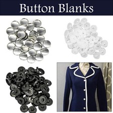 50/100 Sets Buttons Blanks