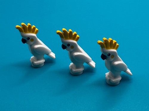 Lego cockatoo bird - bird, minifigure