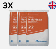 3 x British Gypsum Thistle