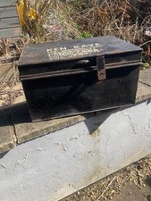 Military travel trunk - , metal