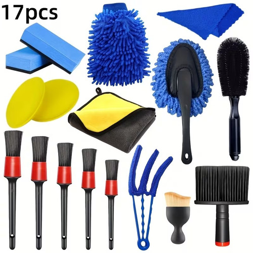 17ps car wash cleaning kits - 17ps,