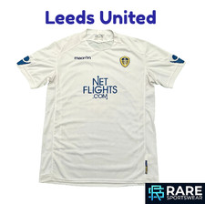 LEEDS UTD 2010-11 HOME FOOTBALL SHIRT 3XL ADULT MACRON (MINT)