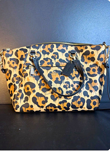 Coach leopard animal print - coach,