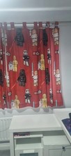 Red Star Wars Lego Curtains
