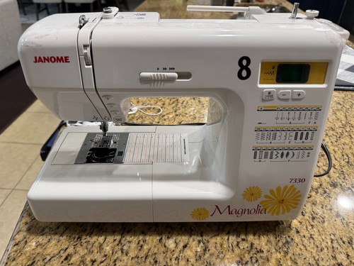 Janome magnolia 7330 sewing - janome,