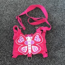 Pink butterfly wings reins - pink,