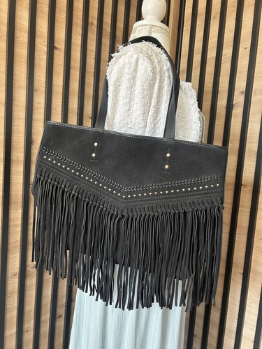 Womens black real leather - real,