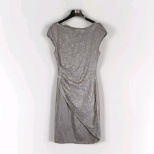 Max Mara Sheath Dress Ruched Fitted Slimming Wedding UK Size 10 