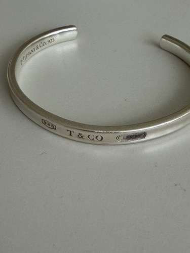 Tiffany silver cuff - &,
