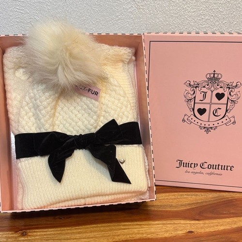 Juicy couture beanie scarf - couture, set