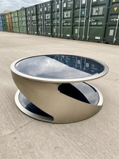 Galloti & Radice Vintage ‘Tab’ Smoked Glass Coffee Table , 1979