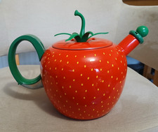Copco Enamel Strawberry Kettle, some marks, see photo's