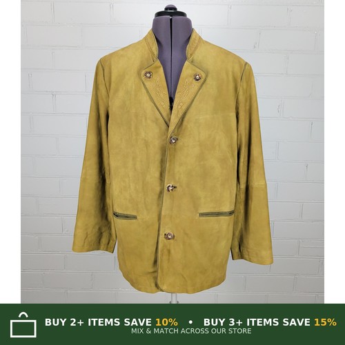 Walbusch trachten jacket suede - jacket,