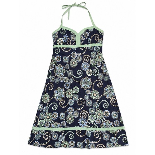 Loft y2k navy halter floral - y2k,