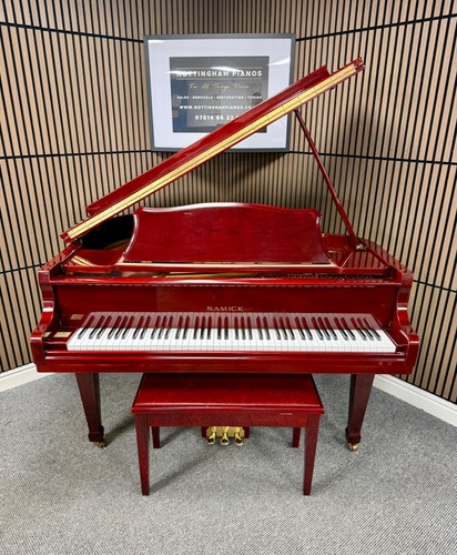 High gloss mahogany samick - mahogany, 'samick'
