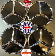 4x Mercedes Black Alloy Wheel