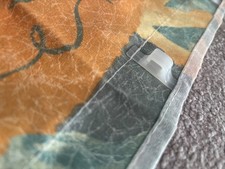 #39   8 AWNING CURTAINS BLUE