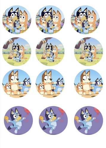 Edible cupcake toppers 2 - 12,