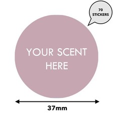 70 Mini Wax Melts Candle Fragrance Flavour dusky Pink Rose Scent Stickers