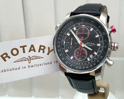 Rotary mens watch black - rotary,
