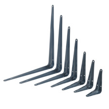 Metal Shelf Bracket Grey