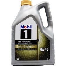 Mobil 1 FS 0W-40 0W40 Advanced Fully Synthetic Multigrade Engine Oil 5 Litres 5L