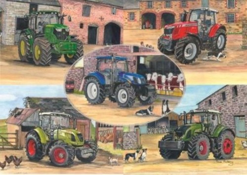 Modern tractors future - modern,
