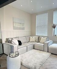 Corner Sofa L Sofa SALE PRICE L Shape New Corner Chaise Footstool