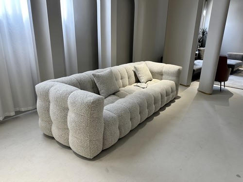 Seater white boucle - seater, fabric
