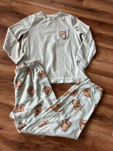 Ladies woman cat print fleecy - woman,