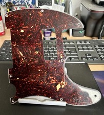 Guitar Anatomy Telecaster Pickguards Mini Humbucker 8 Holes Tortoise Shell /WP.￼