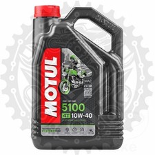 Motul Oil 10W40 4-Stroke 4L 4 Stroke Engine Fits Yamaha XVS 250 Drag 2001-2004