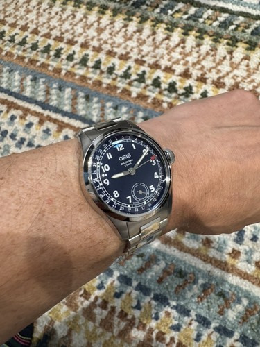Oris big crown pointer date - big,