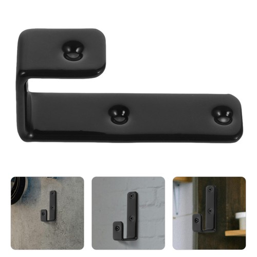 Versatile black ladder hooks - black,