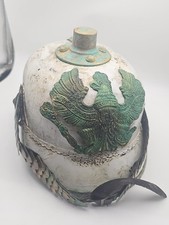 German Imperial Pickelhaube-Style Parade Helmet White– 20th Century 