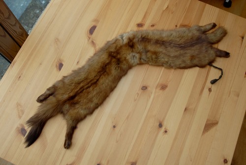 Vintage genuine fur - fur, double