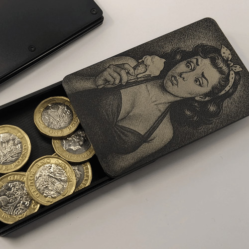 Personalised wallet container - wallet,